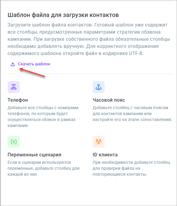 Использовать шаблон Использовать шаблон