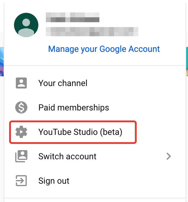 Google account